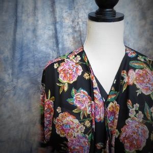 LuLaRoe Floral Shirley Size L NWT UNICORN!